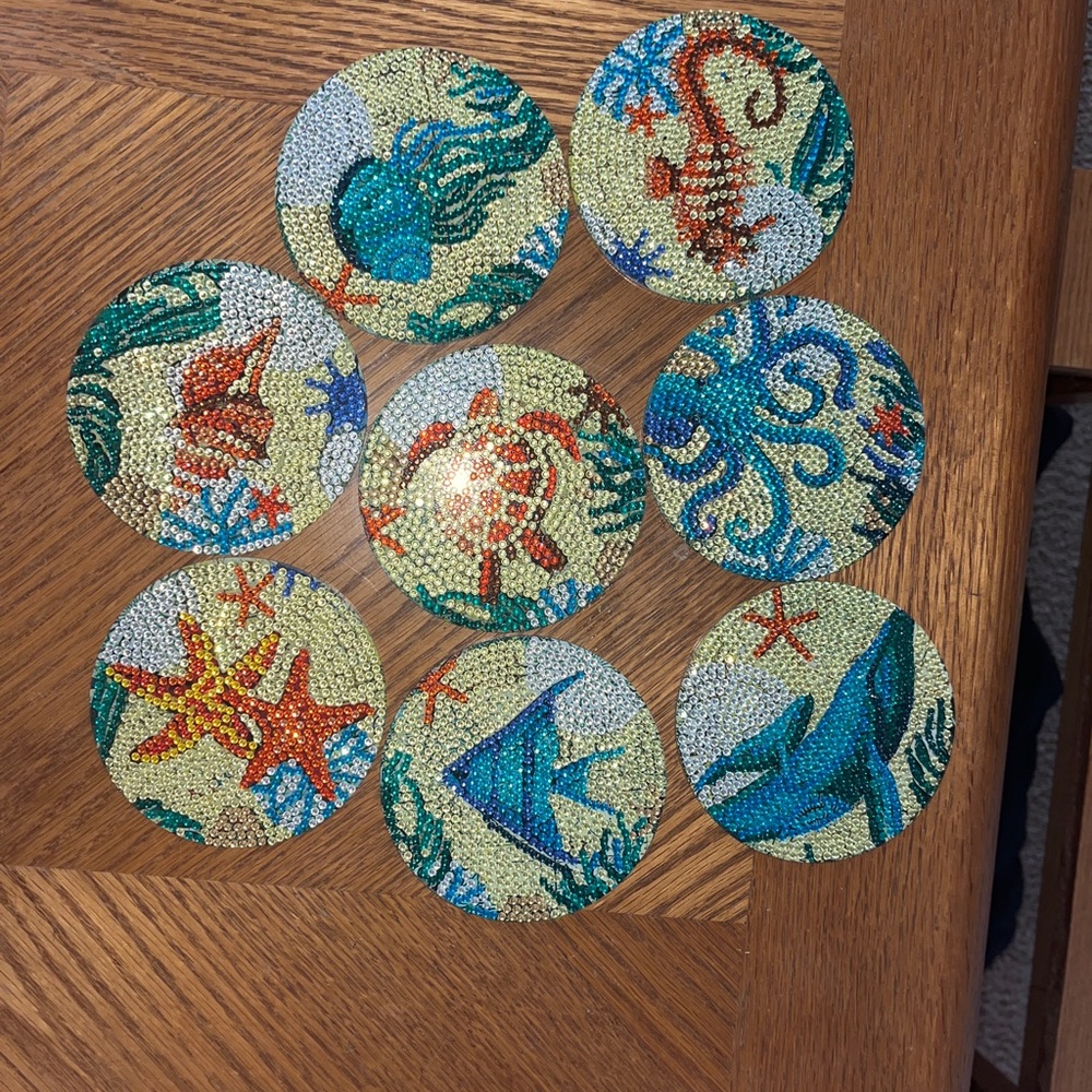 Ocean coasters - Picture 2 of 2
